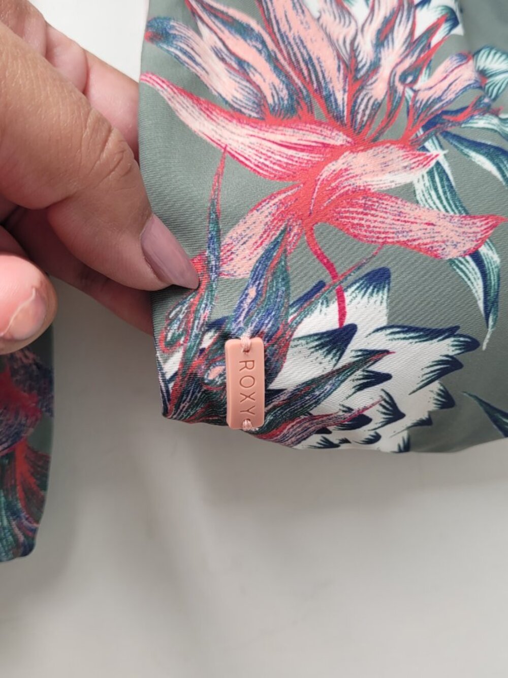 Roxy Tropical Colorful 2 Piece Bikini - Picture 5 of 8